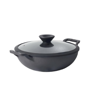 Meyer Pre Seasoned Cast Iron Kadai