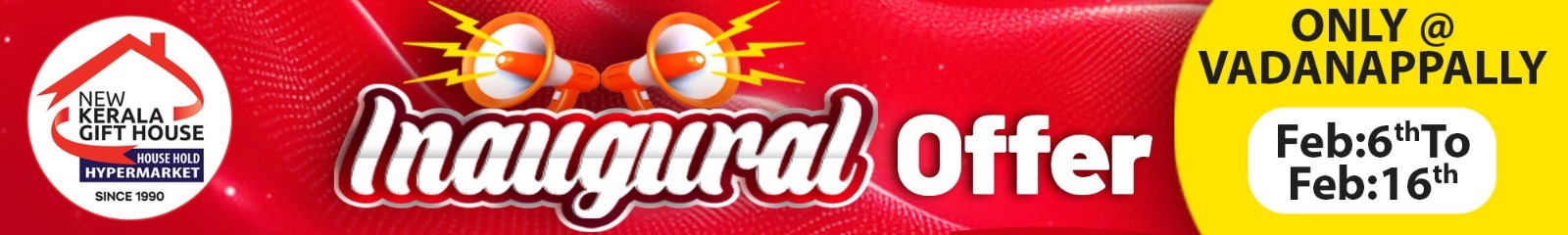 home appliances thrissur Inaugural Offer